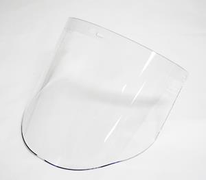 3M WP96 CLEAR POLYCARBONATE FACESHIELD - H8A Deluxe Ratchet Headgear